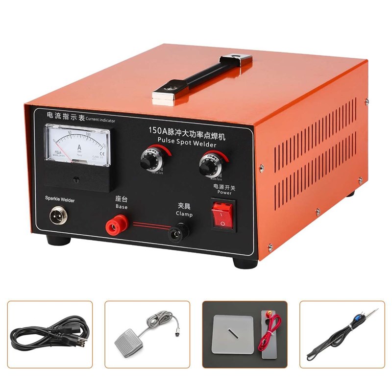 150A大功率点焊机 首饰碰焊机 金银铁不锈钢焊接项链戒指手镯焊接