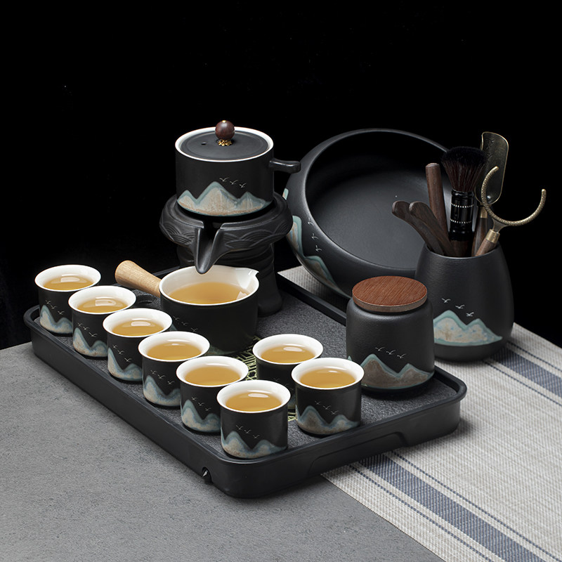 网红爆款泡茶神器茶壶高档茶杯整套功夫自动茶具套装家用懒人茶具,餐饮具,功夫茶具,淘宝优惠券,粉丝福利购,淘宝优惠卷