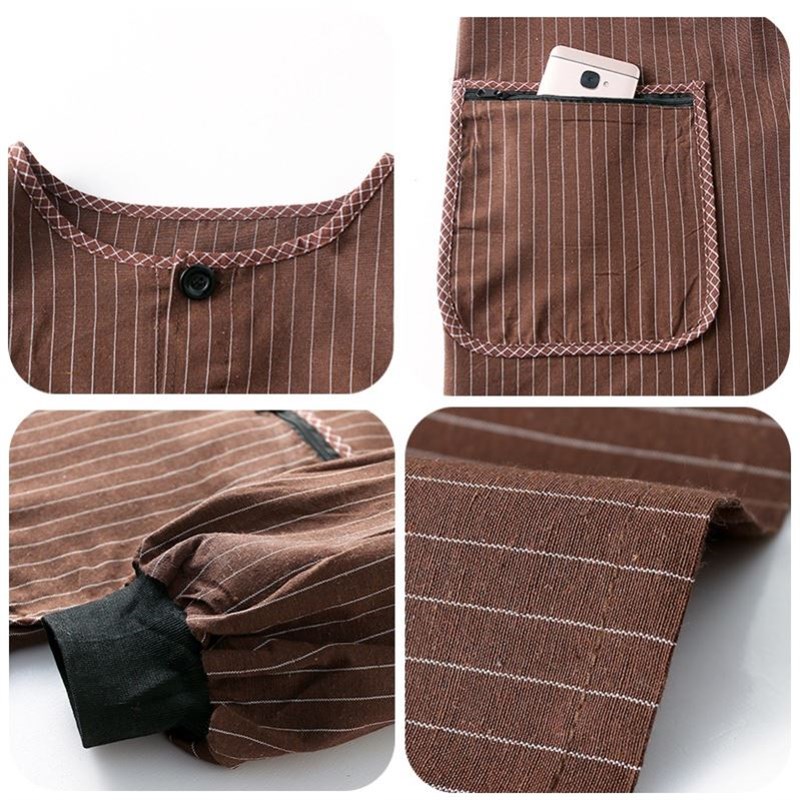 羽绒服防脏防尘罩衣女士干活工作服成人罩衣女款胖mm大码罩衣200