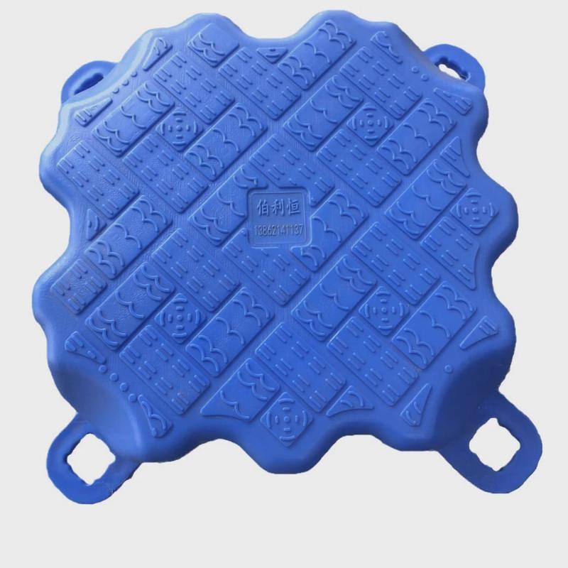 水上塑料浮筒钓鱼养殖浮台游船浮动码头塑料漂浮浮筒摩托艇泊位