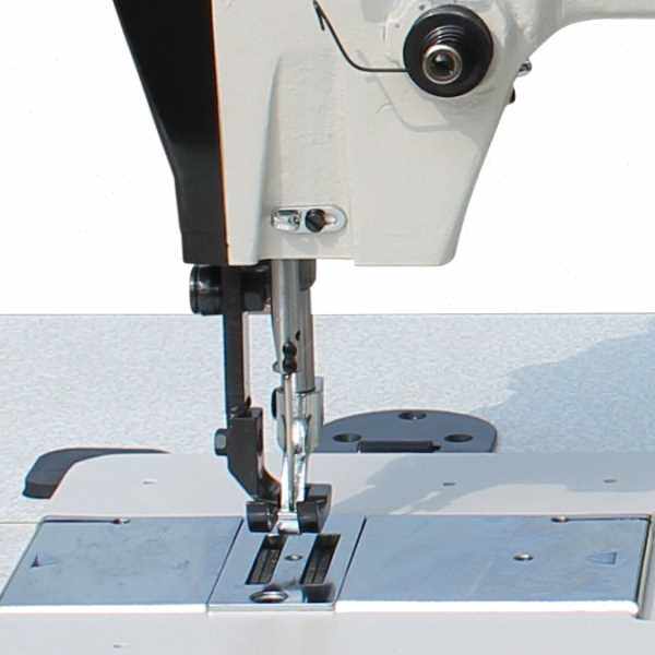 上篷GB6-181上下同步送料厚料缝纫机 皮革硬包吊装带缝纫机工厂用