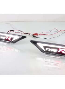 适用16-22款十一代思域叶子板灯转向灯10代思域侧边翼子板LED流光
