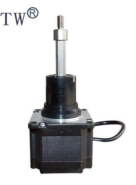 57固定轴式直线步进电机两相混合式精密推杆电机StepperMotor