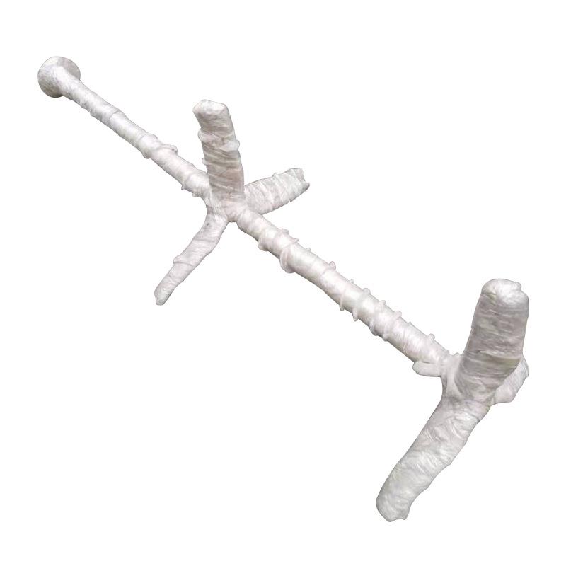 304/316不锈钢衬塑搅拌轴三叶宽窄式直叶式污水搅拌杆轴桨片