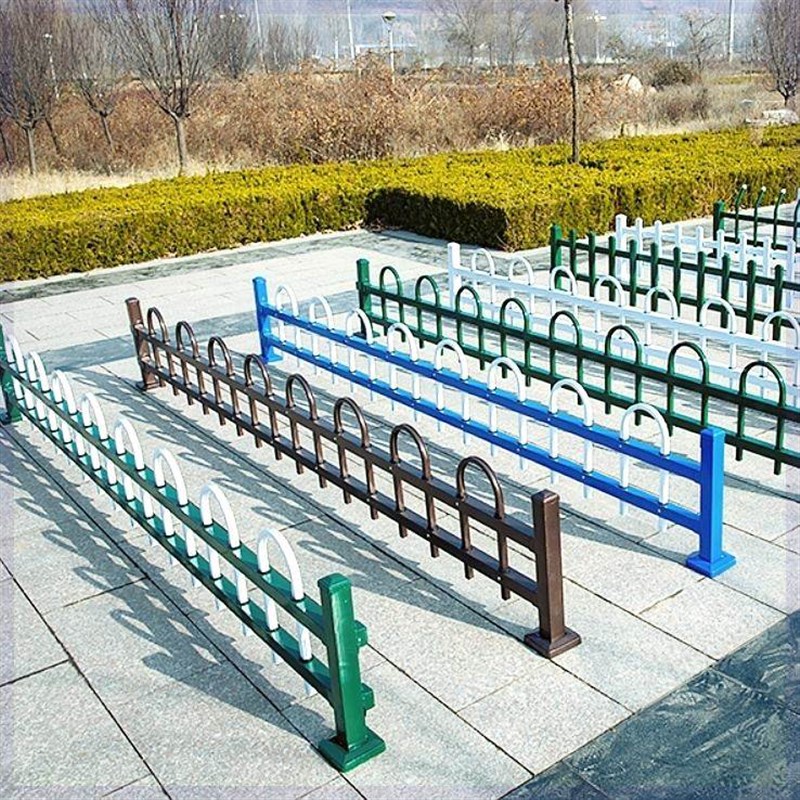 锌钢草坪护栏花园围栏绿化带护栏铁艺护栏花坛防护围栏