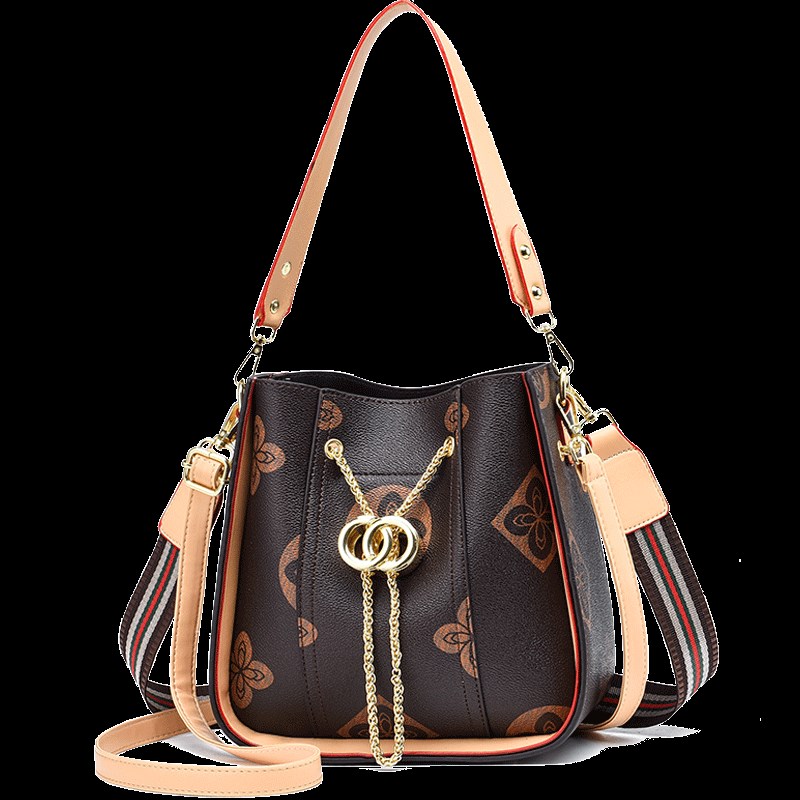 包包女高级感2025新款潮春夏斜挎包时尚软皮单肩包大容量水桶包