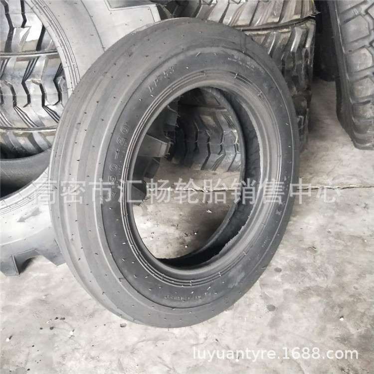 泸河 拖拉机 前轮轮胎 6.50-20 导向轮胎 650-20