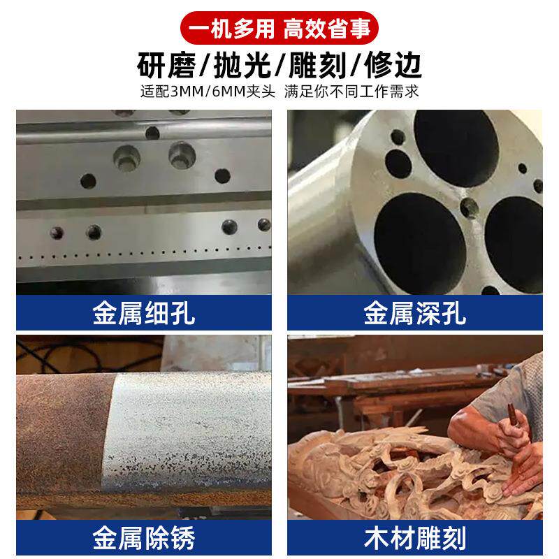 气动打磨机工业级打磨笔气动笔加长杆风磨笔气磨机气动工具雕刻笔