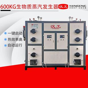 蒸汽发生器生产厂家 新型蒸汽发生器 汉工600KG生物质蒸气发生器