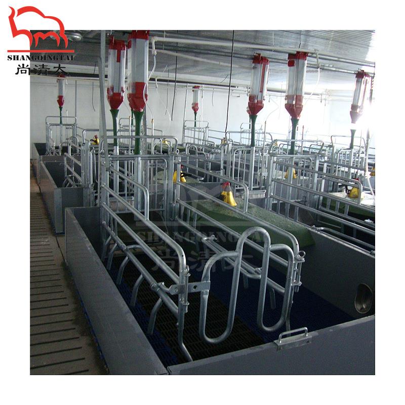 母猪分娩栏分娩床养猪设备猪栏单体产床整体热浸锌金属栏