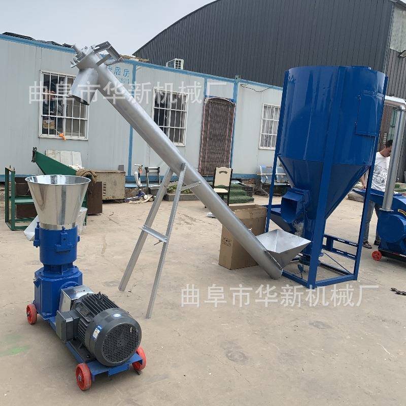 养殖猪鸡牛羊饲料颗粒机玉米粒麸皮草粉压粒机杂粮草料制粒机