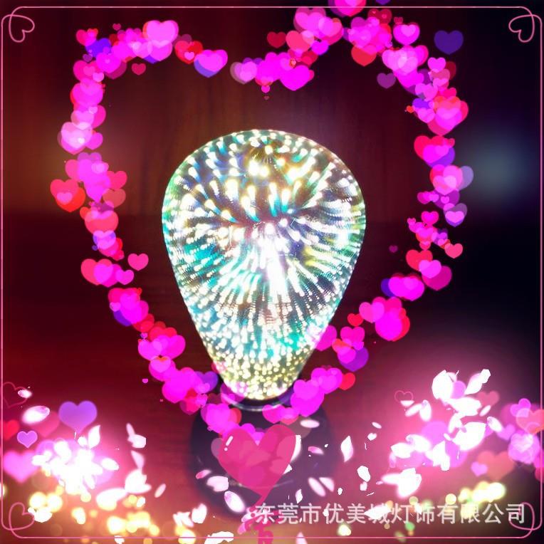 3Dled灯丝球泡调光花灯球泡灯球泡led造型灯复古灯泡