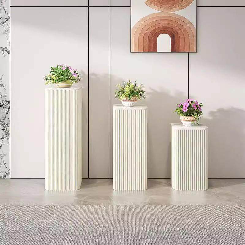 轻奢花架客厅展示架置物架电视柜旁摆放架床头落地式摆件