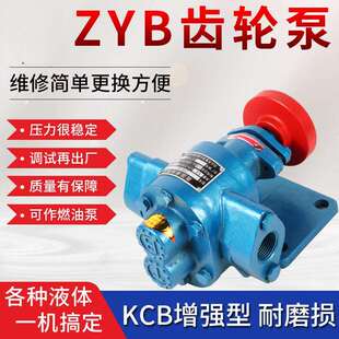 高温齿轮油泵头ZYB-小型机油齿轮泵头自吸式高压齿轮油泵豆渣油泵