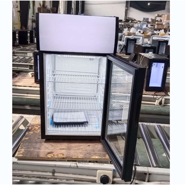 40L小型便利店台式商用冰箱/食品饮料酒水冷藏桌面展示柜
