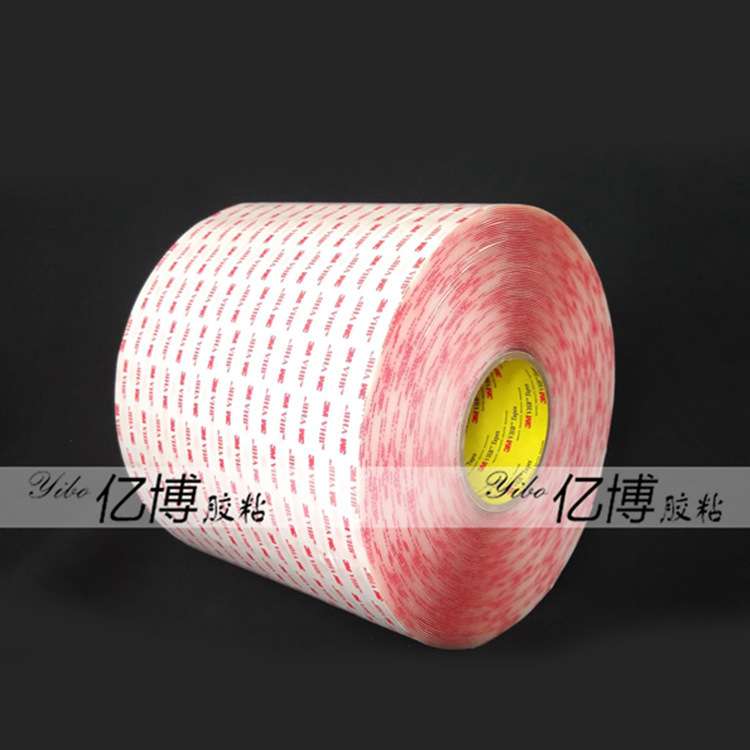 3M3MVHB双面胶丙烯酸泡棉双面胶带4910超薄亚克力透明车用固定胶