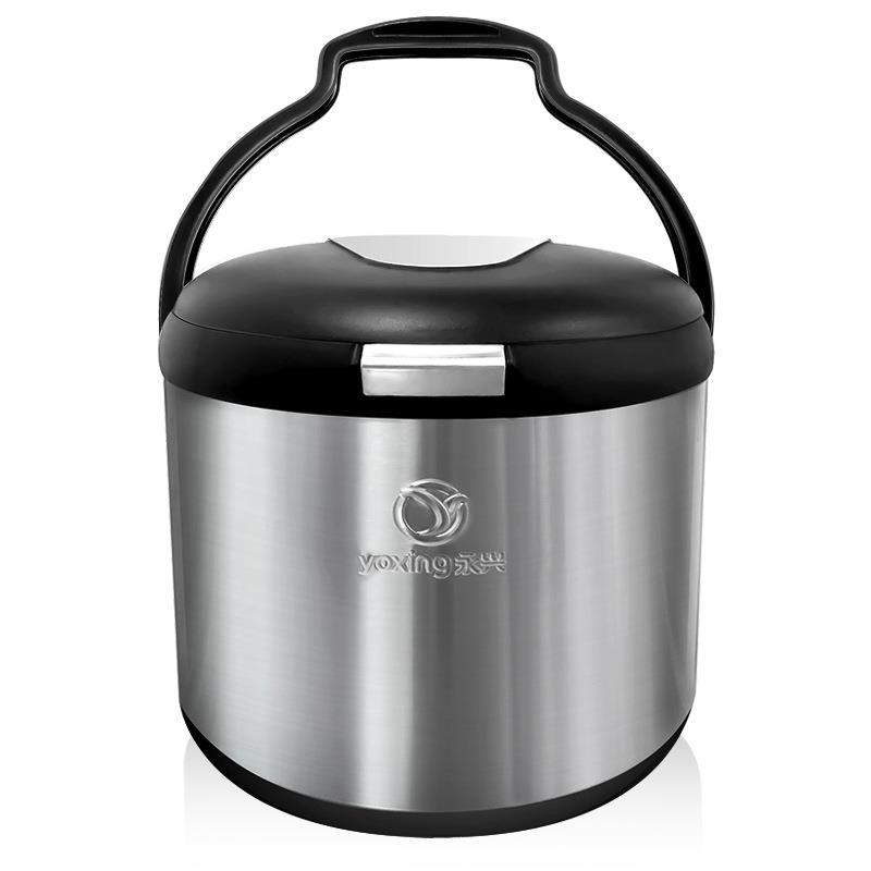 IYR7焖烧锅304不锈钢免火再煮锅保温锅节能超长离火续煮汤煲 7L