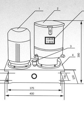 《玉兔牌》GDB-8多点电动干油泵 黄油泵 润滑泵 供应油泵无泄露