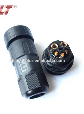 供应现货LLT-M29-2P+3P防水连接器 电流+信号防水接头 UL/CE认证