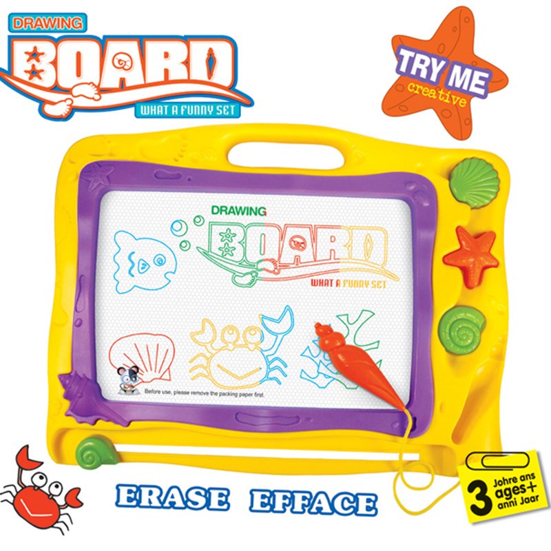 超大彩色磁性儿童画板 婴儿白板写字板宝宝画画学习用品