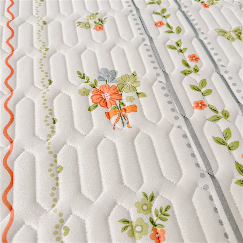 夏季乳胶冰丝凉席三件套床笠款花边款单件床套防滑固定床垫保护套