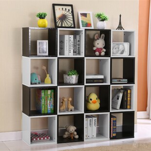 方格柜子书柜书架自由组合正方形储物格架格子收纳柜多功能置物架