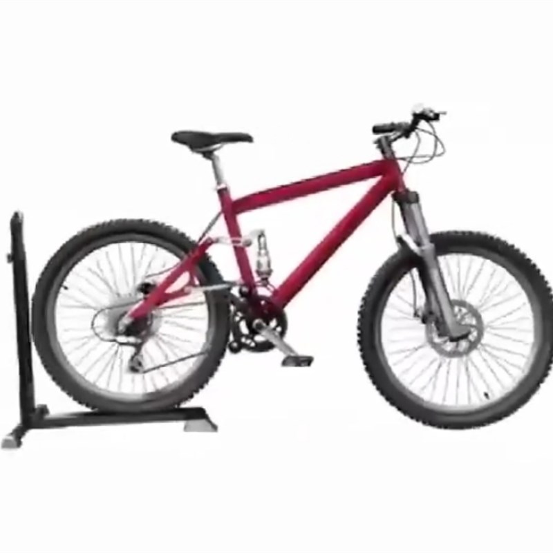 自行车立式停车架便携式背靠式支架通用式停车架骑行用品配件