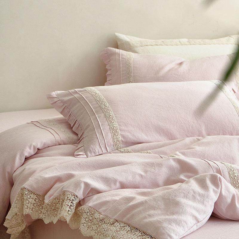 A类蕾丝公主天丝棉麻四件套床上用品亚麻全棉复古感床单被套床品,鲜花速递/花卉仿真/绿植园艺,割草机/草坪机,淘宝优惠券,粉丝福利购,淘宝优惠卷