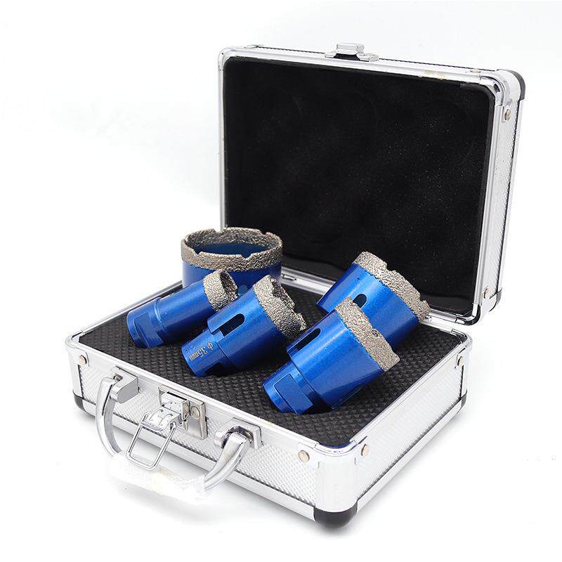 5pcM14钎焊开孔器套装金刚石石材瓷砖打孔角磨机钻头跨境扩孔钻