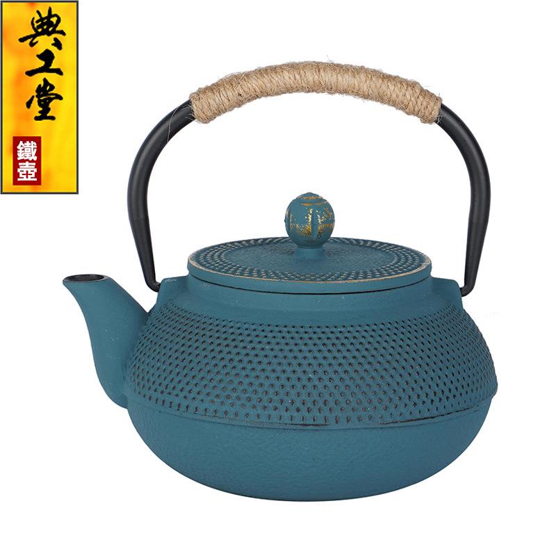 户外露营围炉煮茶专用铁壶茶具家用烧水泡茶壶手工煮茶壶铸铁茶壶