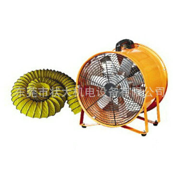 SHT手提式抽送风机移动增压手提轴流风机低噪音隧道专用排送风机