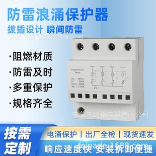 440电涌1p2p3p4p家用避雷器浪涌防雷保护器 飞纳得NKP