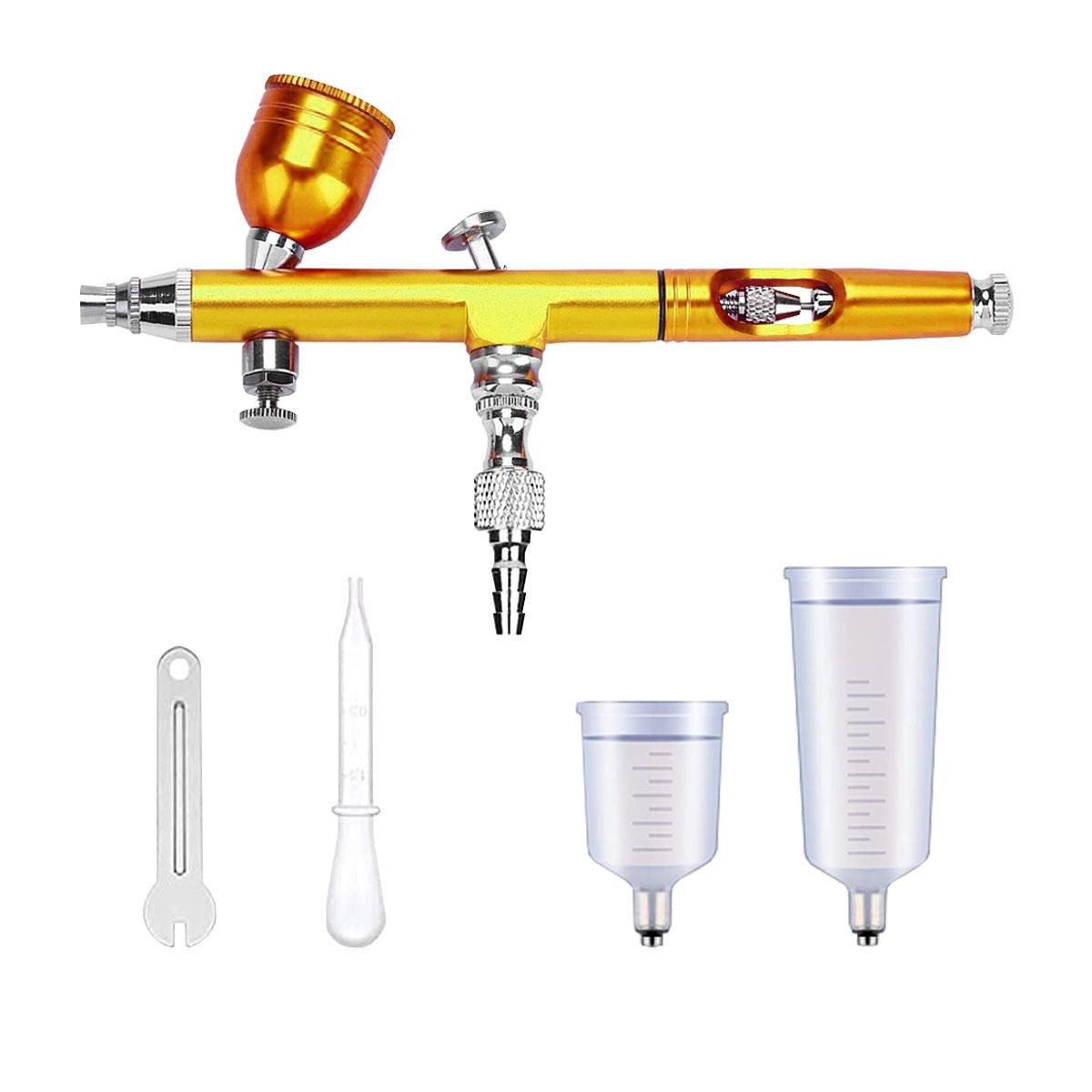 AR180喷笔上色彩绘汽车喷漆笔美工模型美术喷绘笔口径0.3-0.5mm