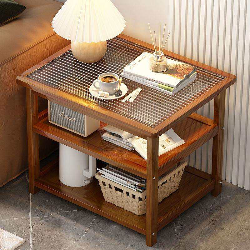 沙发边几玻璃客厅家用边桌简约小户型长方形角几床头楠竹茶几柜子,鲜花速递/花卉仿真/绿植园艺,割草机/草坪机,淘宝优惠券,粉丝福利购,淘宝优惠卷