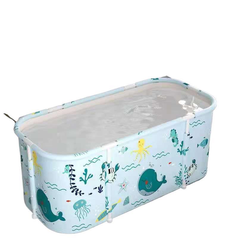 新泡澡桶大人折叠加热沐浴洗澡桶家用坐浴盆全身浴桶浴缸成人神器