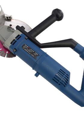 伍捷无刷开槽机3200W单片切割混凝土带水切割机水电安装WJ61192W