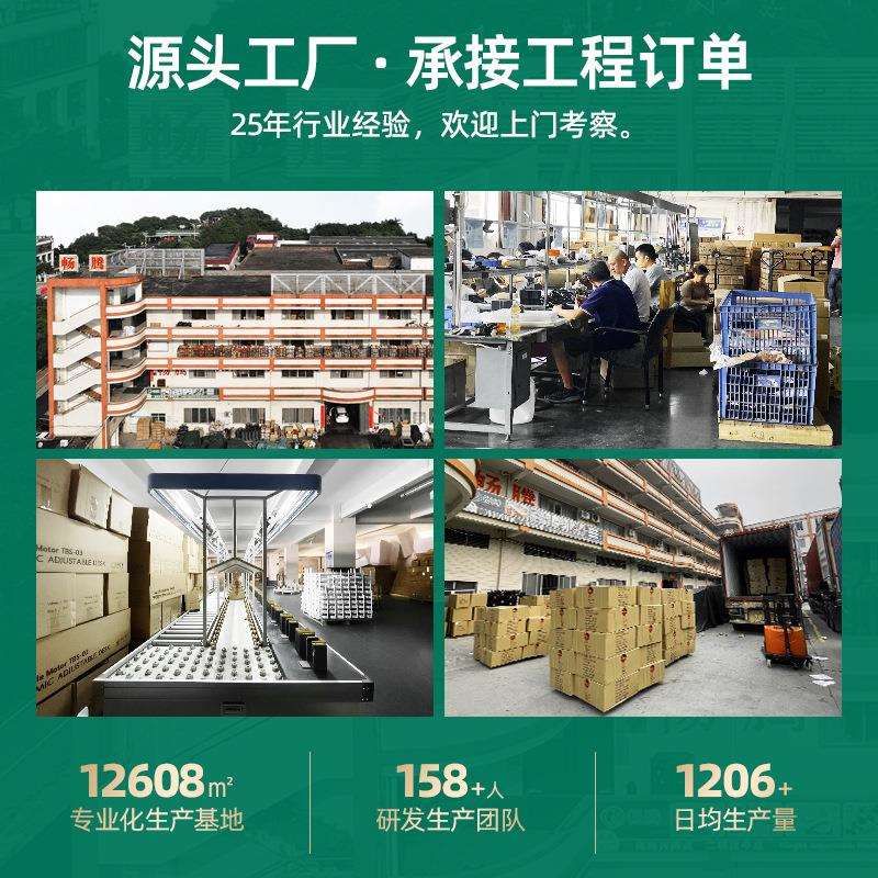 畅腾升降桌电动简约办公桌智能人体工学升降电脑桌升降办公桌