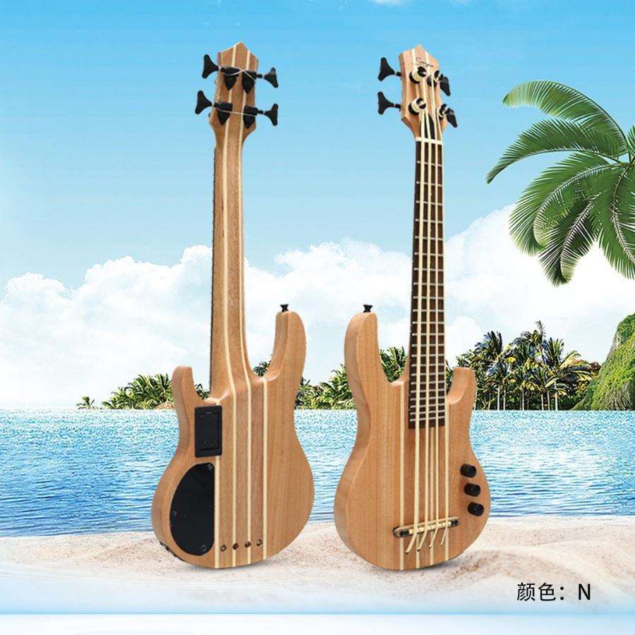 连体电尤贝斯30寸水曲柳拼枫木厂家 30寸电尤克贝斯baritone