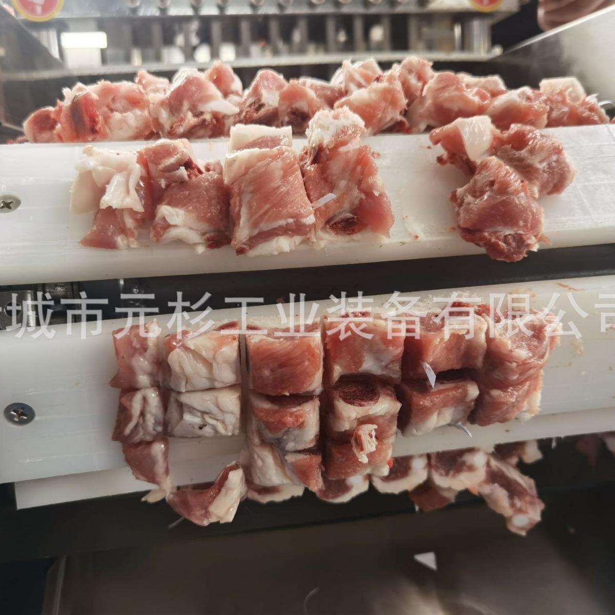 全自动小型整鸡切块机黄焖鸡块切块机商用整鸭切块机