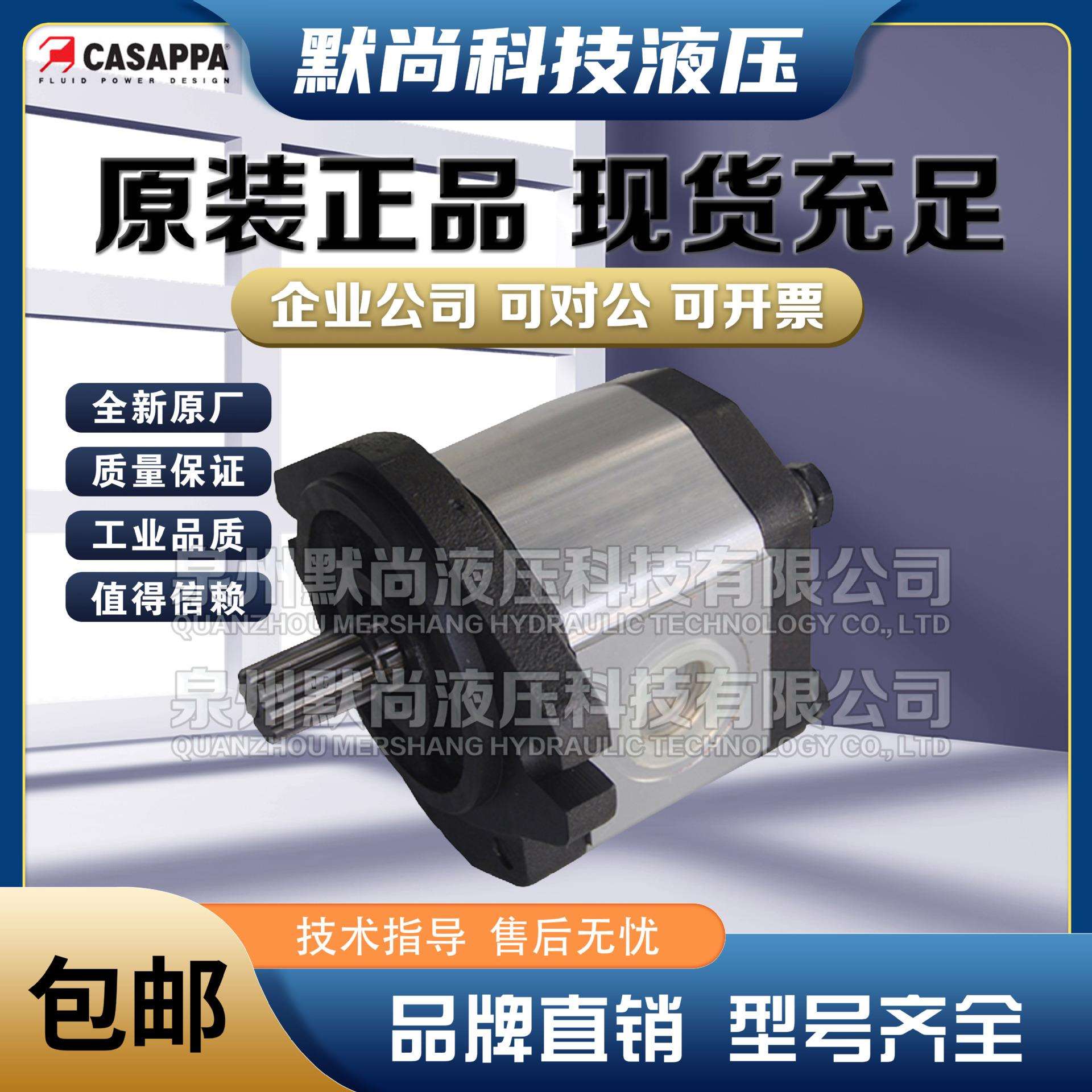 凯斯帕CASAPPA齿轮泵PLP30.22/27/34/38/43/51/61/73/82/90R油泵