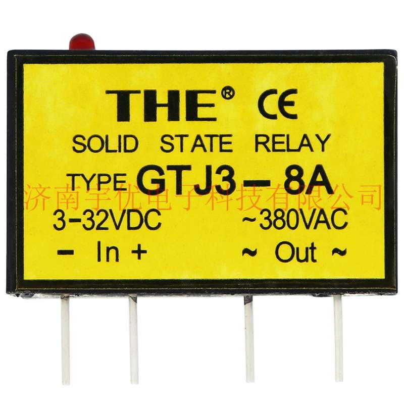THE无锡天豪 GTJ3-8A 单列直插小型交流固态继电器 原装现货