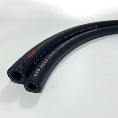 GREATFLEX黑色低温胶管纤维编织耐寒干冰管RE10厂家