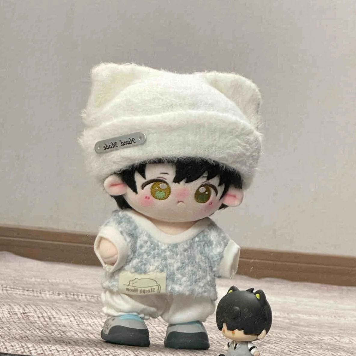 娃衣20cm连体爬服棉花娃服属性一番礼物毛绒玩偶女友礼物换装