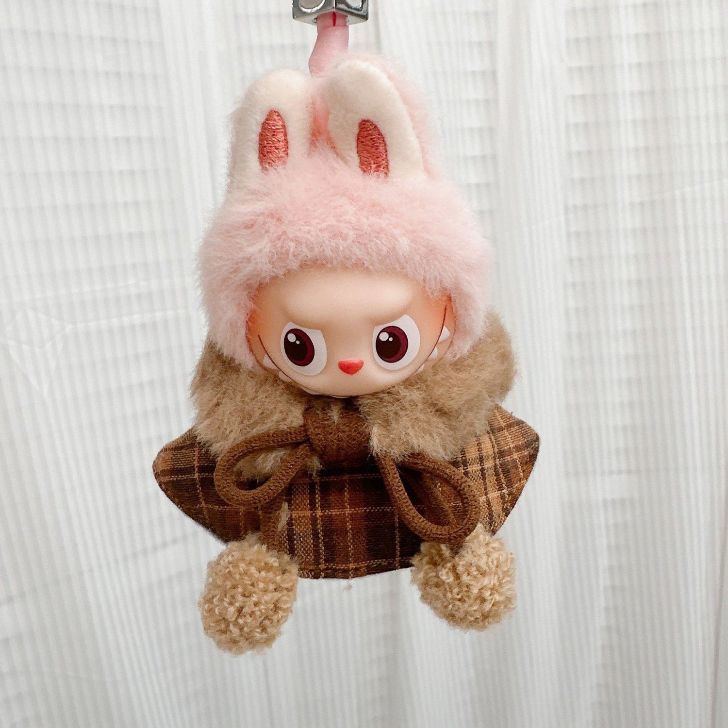 拉布布四代娃衣4代迷你心底密码搪胶公仔秋季披肩斗篷着替换装lab