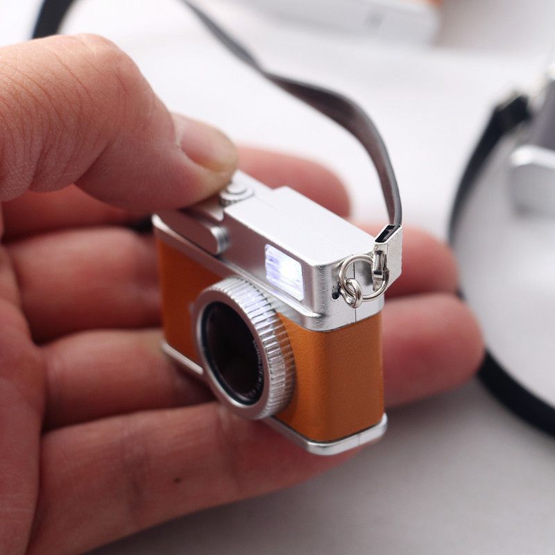 娃衣配饰娃娃用迷你相机模型配件棉花BJD娃娃公仔复古可闪光背包