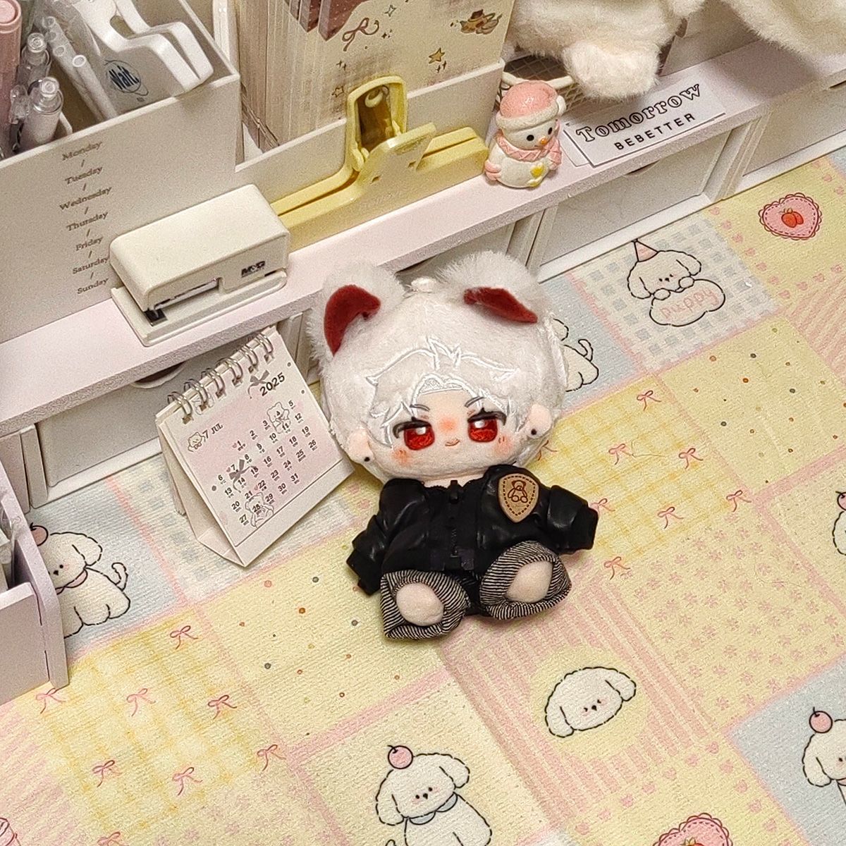 15cm娃衣10棉花娃娃小熊外套针织毛衣无属性棉花娃娃正常体