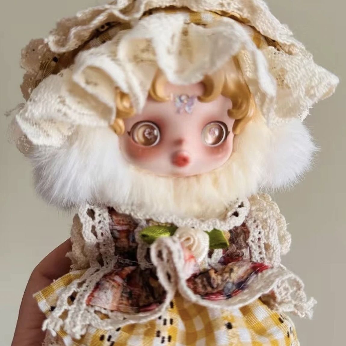 光织园娃衣~10cm宫廷风套装sp套装搪胶公仔冬日乐章高颜值