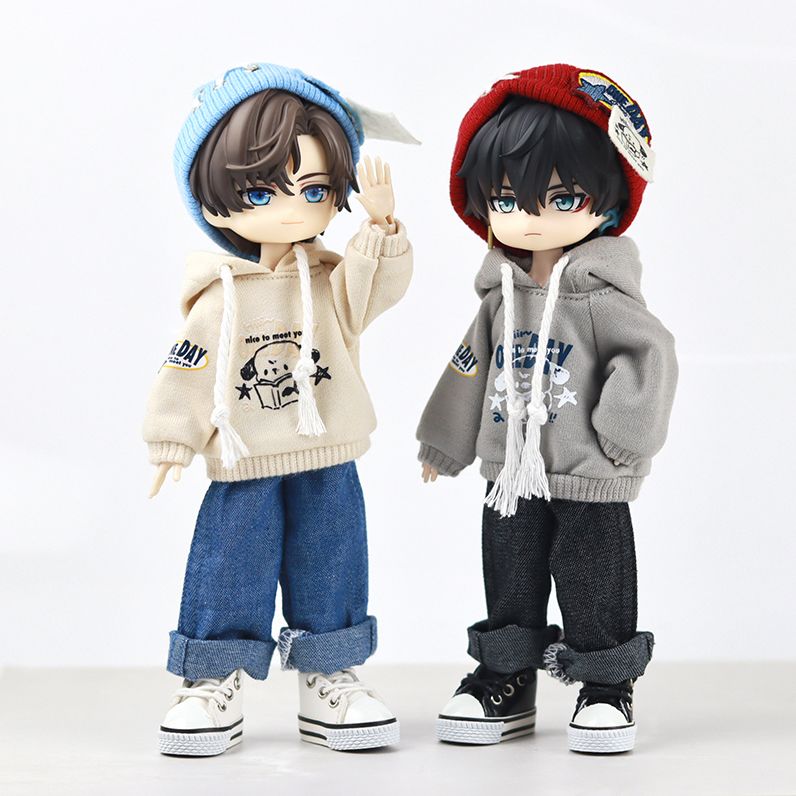 八分娃衣阿巳3.0 2.0美式学霸狗卫衣修罗体兵人衣服大12分8分