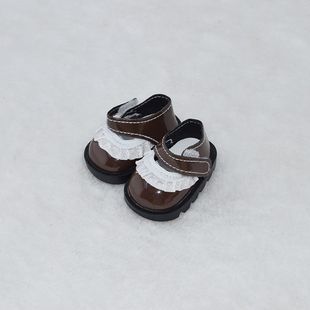 子棉花娃子玩偶配件玩具明星换装 鞋 20cm5.5CM公主皮鞋 娃鞋