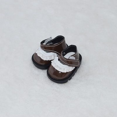 娃鞋20cm5.5CM公主皮鞋鞋子棉花娃子玩偶配件玩具明星换装